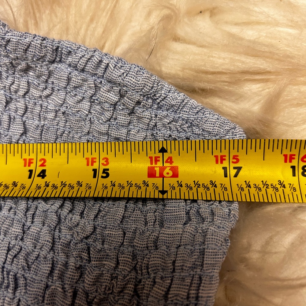 J. Crew Light Blue Smocked Midi Sundress - Picture 11 of 13